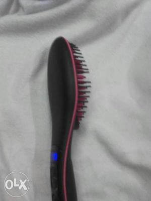 Black And Pink Hair Brush