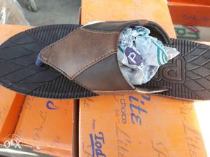 Brown Leather Sandal stock for sale
