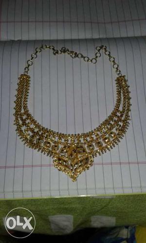 Citi gold necklace