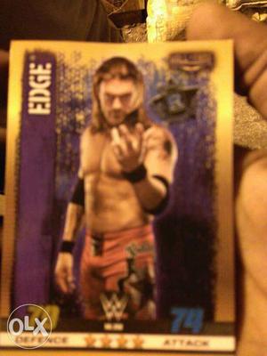 Edge Wrestling Trading Card