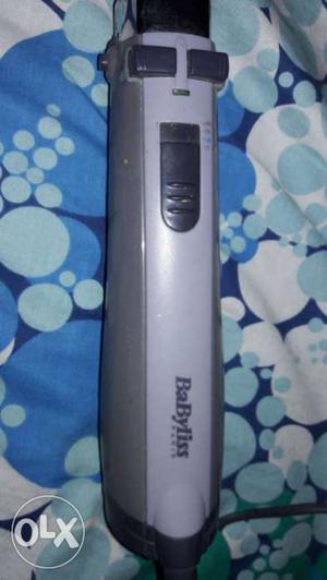 Gray And White BabyBliss Corded Hair Styling Iron