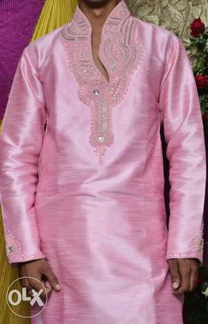 I have sale my baby pink sherwani with beautifull design