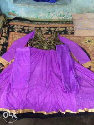 Its a new purple dress