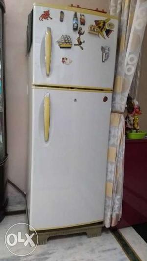 LG double door, 280L, fully working, with stand