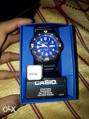 New casio imported watch gifted one