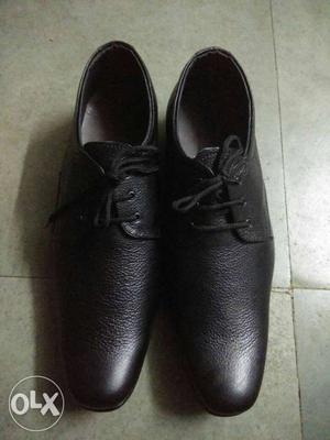 New mens formal hand made branded leather shoes