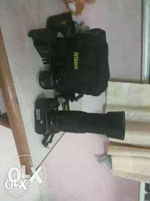 Nikon D new camera with  auto lence and