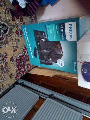 Philips 2.1 Multimedia Speaker System Box