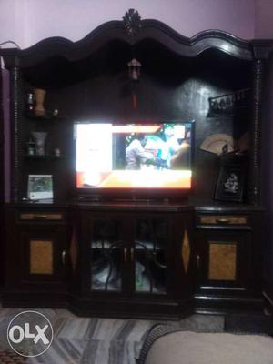 Sagon Wooden Entertainment Center TV Cabinet
