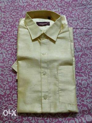 Sandal South Indian silk shirt (Unused)