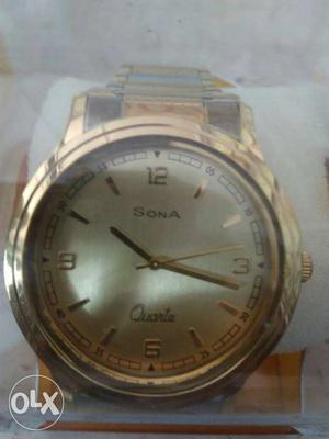 Sona Watches For Men With 6 Months Warranty