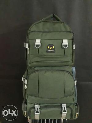 Trekking bag new mehendi/olive colour. Hurry up