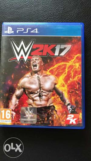 Wwe 2K17 for ps4 in one of the best condition