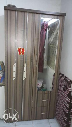 2 yrs used Wardrobe in tip top condition.