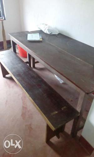 Bench and desk