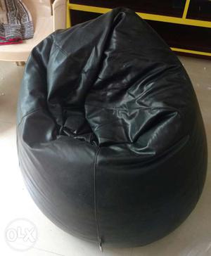 Black bean bags in good condition