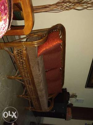 Cane 3 seater top notch condition