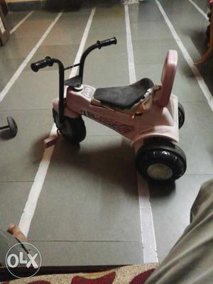 Child's Black And Pink Trike