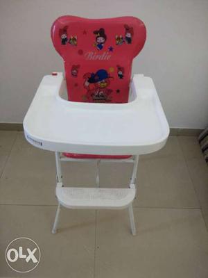 Foldable Baby High Chair - 6 months old
