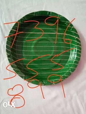 Green Ceramic Plate
