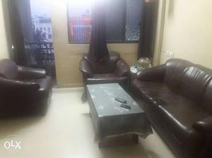Leather sofa for sell urgently due to relocation..