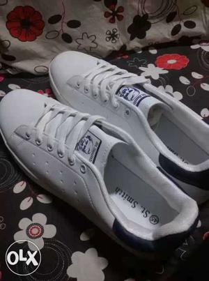 Pair Of White St.Smith Sneakers