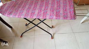 Pink And Purple Floral Clothes Iron Board