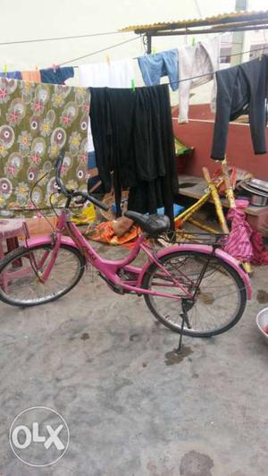 Pink Dutch Bicycle