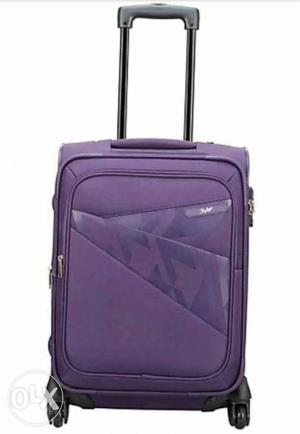 Purple Rolling Luggage