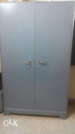 Steel cupboard. 2 months old. 8 compartments with 1 locker