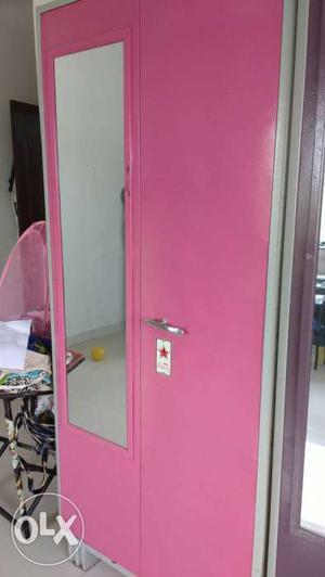 Steel cupboard gently used 1 year old