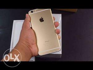 15 days old iPhone 6 32gb gold colour scratchless