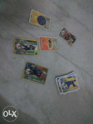 2 gold card 3 silver and 11 high cricket attax