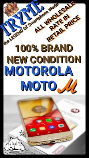 3Gb Ram 32Gb MOTOROLA Moto M Dual Sim 4G Network