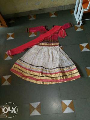 (7-8 years) girls lehnga