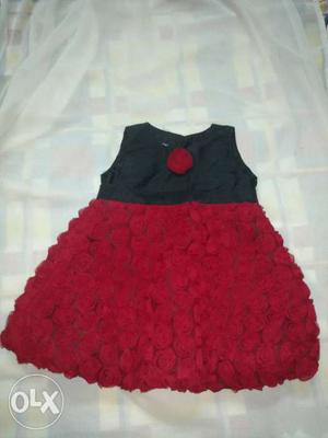 Beautiful party wear frocks for 6months to 1 year
