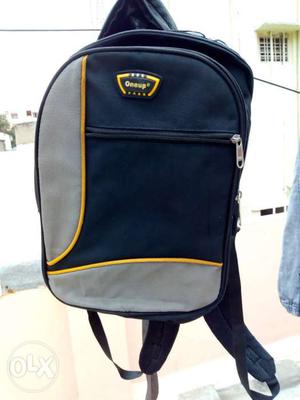 Black And Gray Oneup Backpack