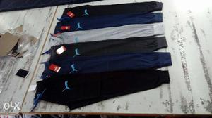 Black,blue, And Gray Sweat Pants