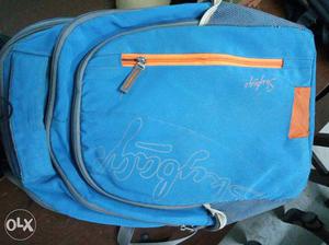 Blue And Orange Skybag Backpack