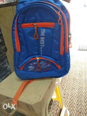 Blue And Orange The Best Backpack