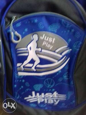 Blue And White Just Play Backpack