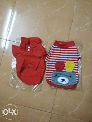 Brand new dog cloths small size 600 for 2 bought