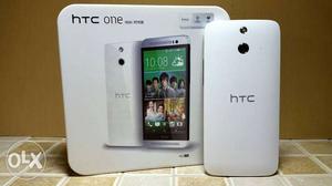 Brnd new seel pcked htc e8 imprted wid bil nd
