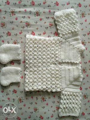 Crochet Baby Dress and Boots