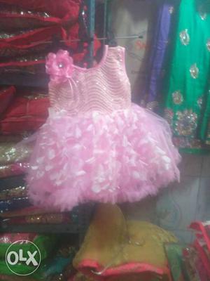 Girl's Pink Tutu Dress