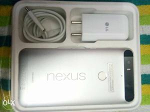 Google nexus 6p silver 32gb available with ful box kit