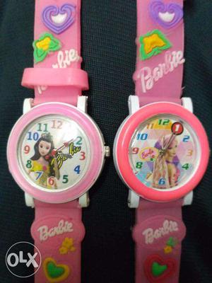 Kids Barbie Watches at Wholesale Price(pack of 2)no bargain