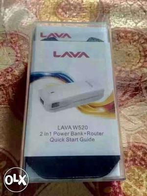 Lawa 3g Wi-Fi router with power bank  mah,