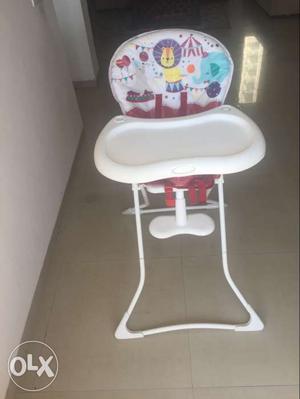 Never used baby sitting branded high chair