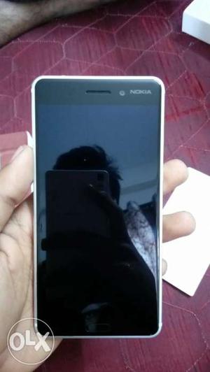 Nokia 6 - Silver - 20 days old with back cover and all